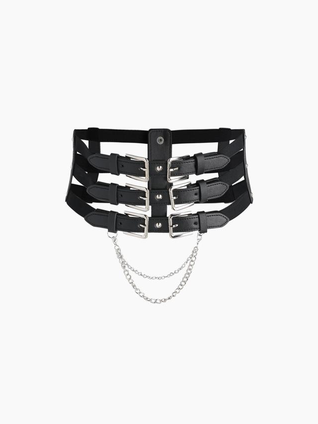 BUCKLE & CHAIN CORSET Product Image