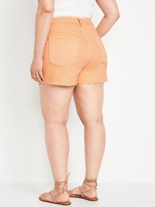 High-Waisted OG Jean Shorts -- 3-inch inseam Product Image