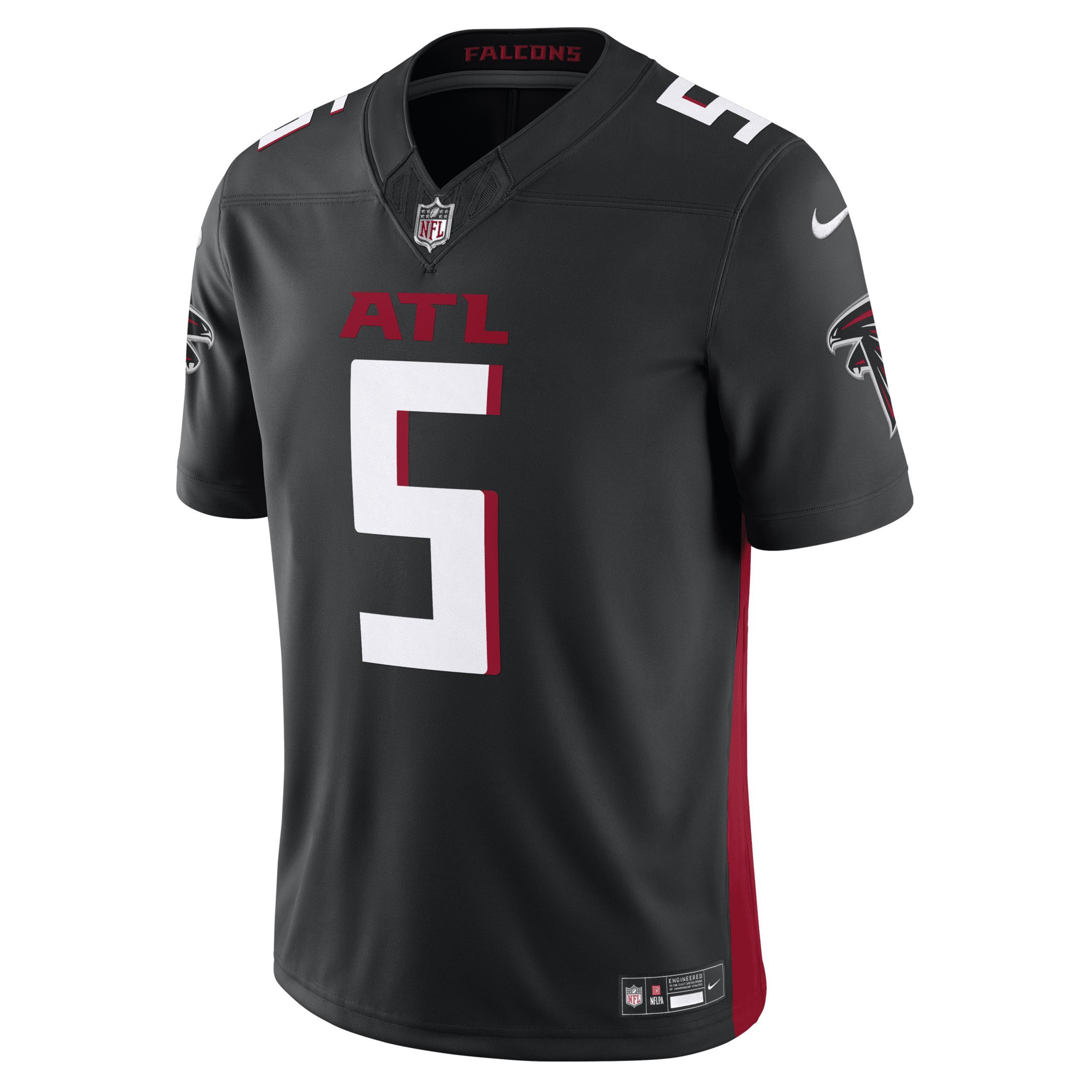 Mens Nike Drake London Black Atlanta Falcons Vapor F.u.s.e. Limited Jersey - Black Product Image