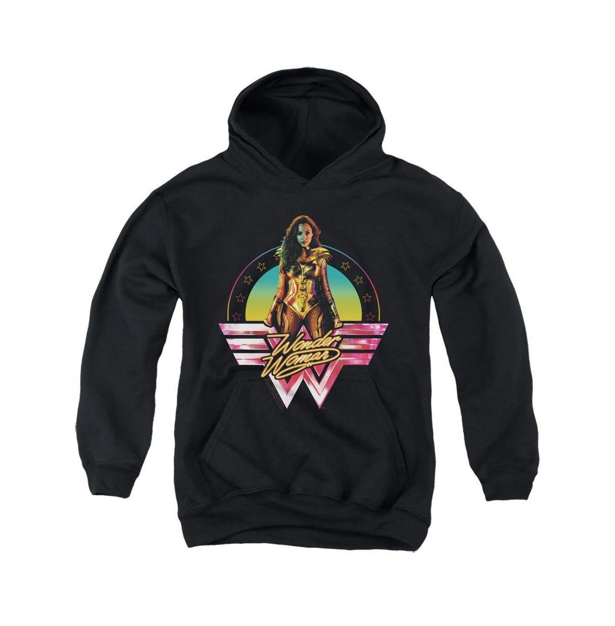 Wonder Woman Boys 84 Youth Color Pop Pull Over Hoodie / Hooded Sweatshirt Product Image