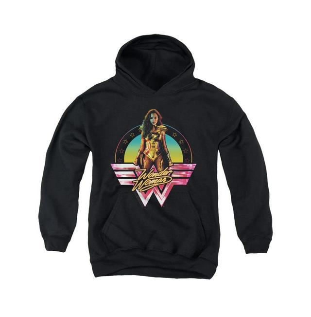 Wonder Woman Boys 84 Youth Color Pop Pull Over Hoodie / Hooded Sweatshirt Product Image