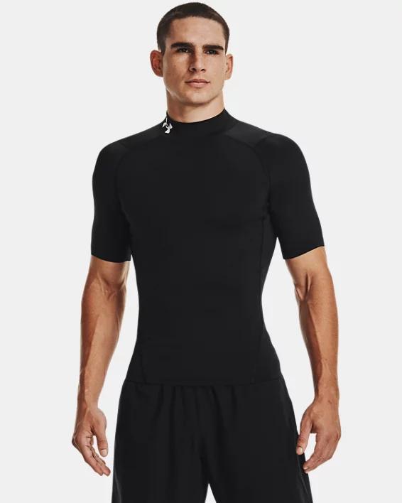 Men's HeatGear® Compression Mock Short Sleeve Product Image