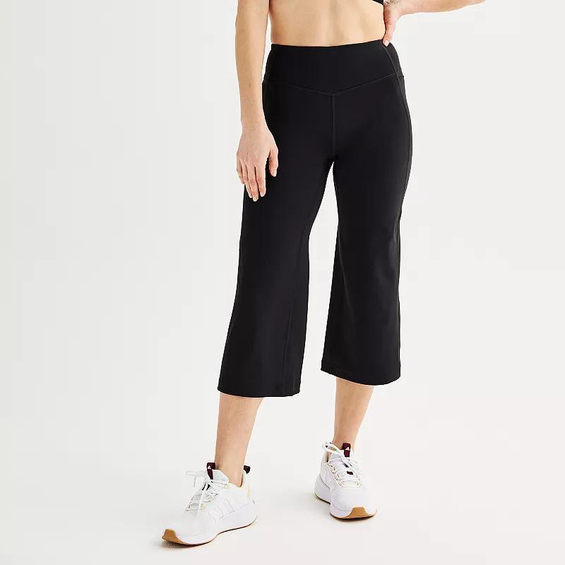 Womens Tek Gear Ultrastretch Wide Leg Crop Pants Product Image