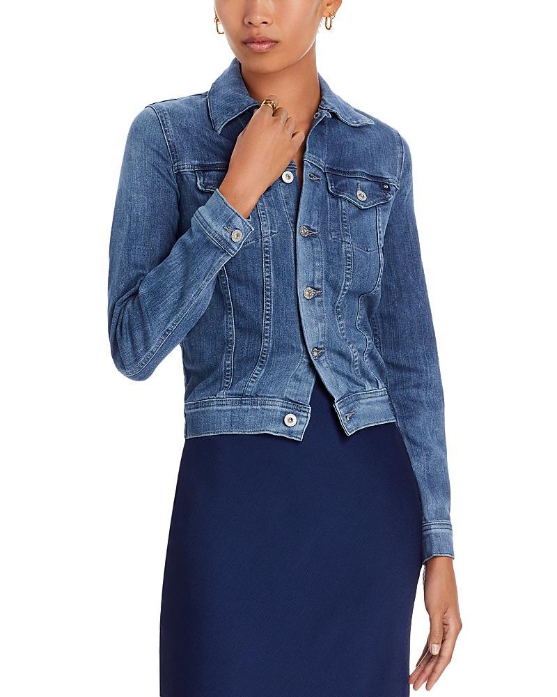 Womens Robyn Denim Light Wash Jacket Product Image