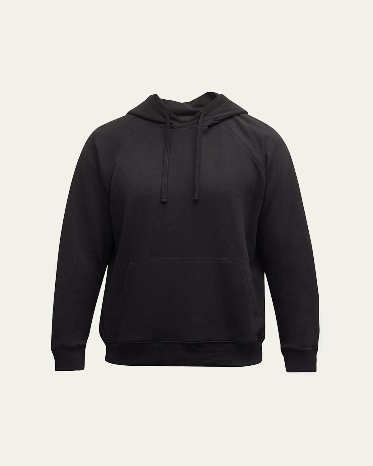 Mens French Terry Raglan Hoodie Product Image