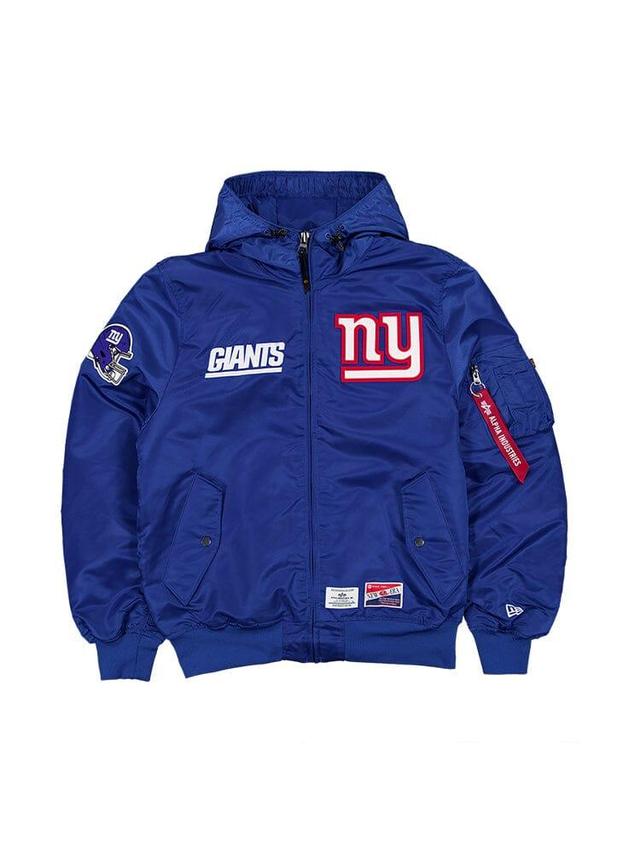 NEW YORK GIANTS X ALPHA X NEW ERA L-2B BOMBER JACKET Product Image