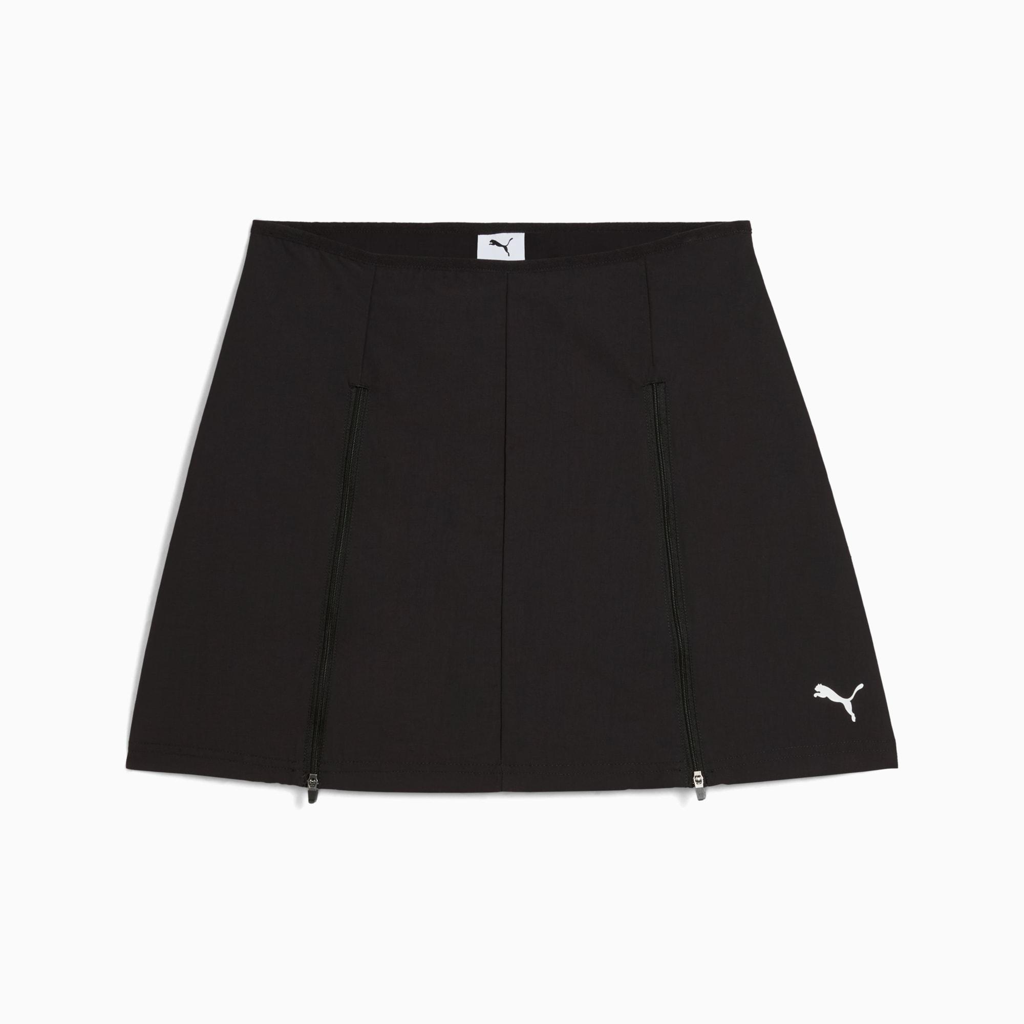 DARE TO Women's Zip-Off Woven Skirt Product Image