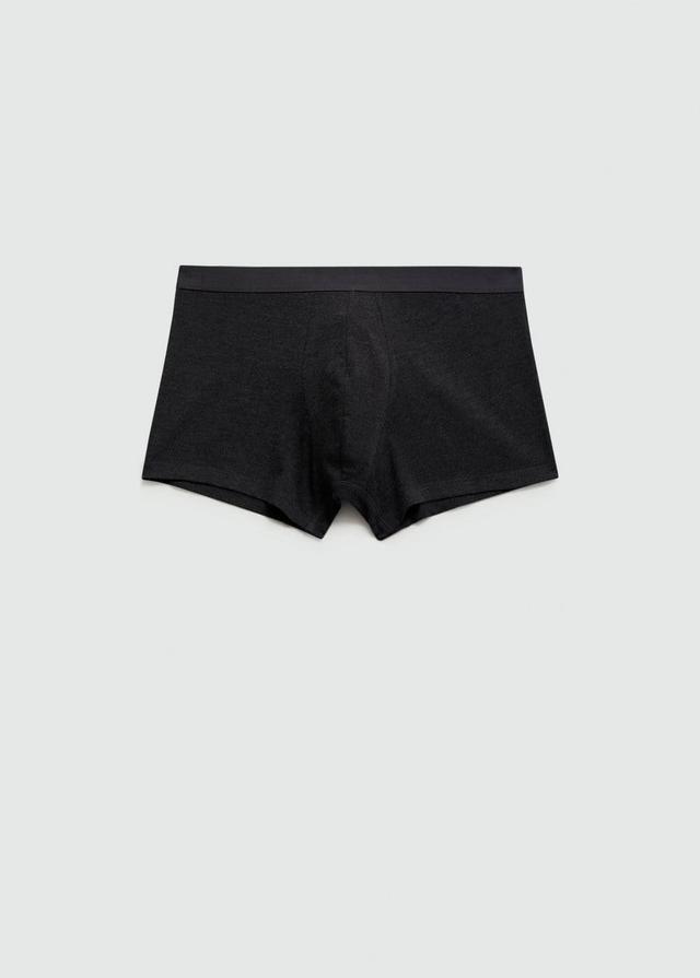 3-pack cotton boxers - Men | MANGO USA Product Image