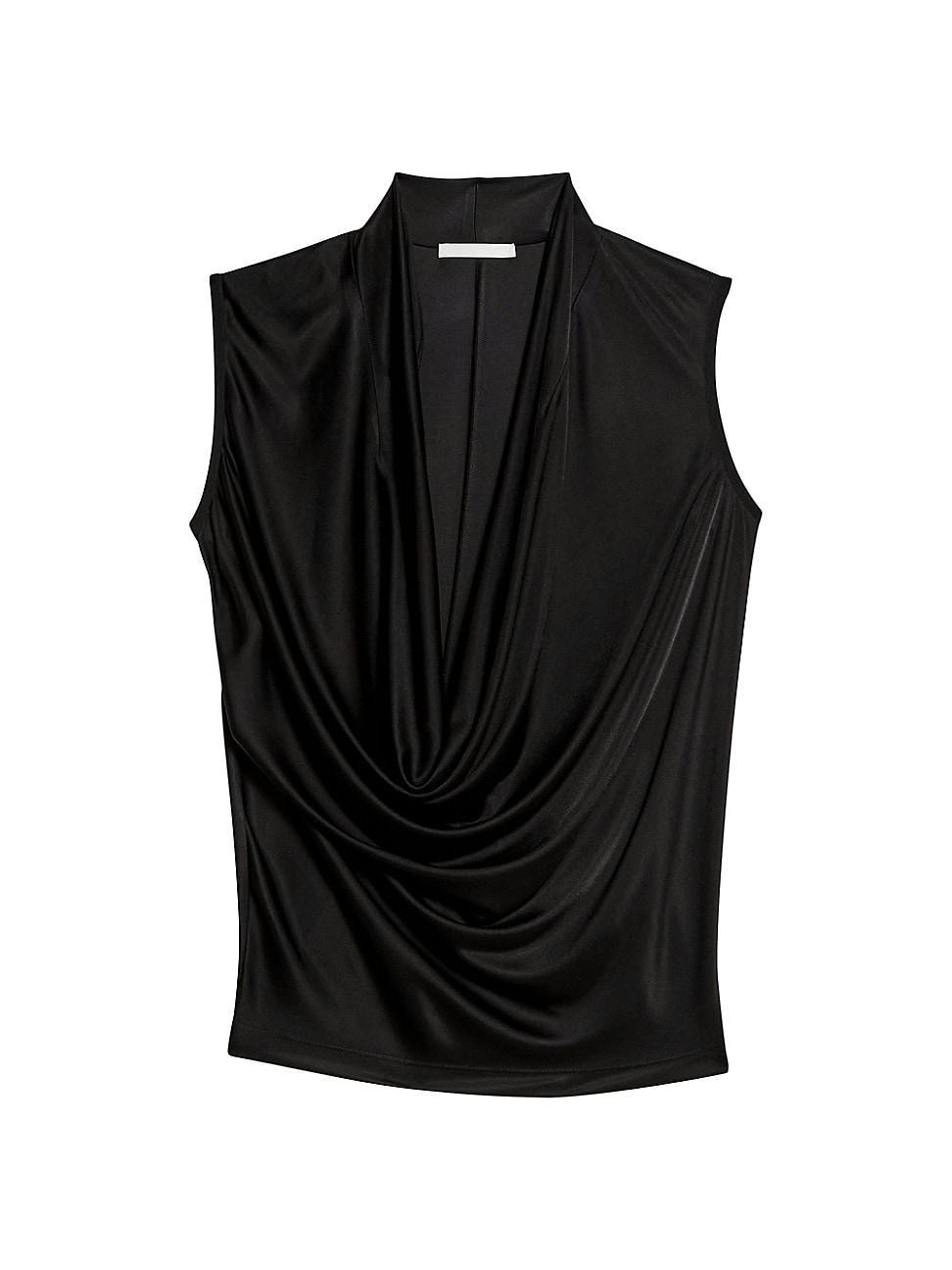 Womens Sleeveless Cowlneck Top product image