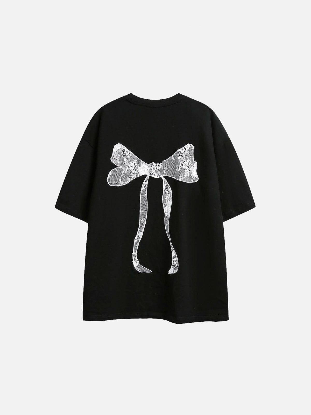 Aelfric Eden Lace Bow Tee Product Image