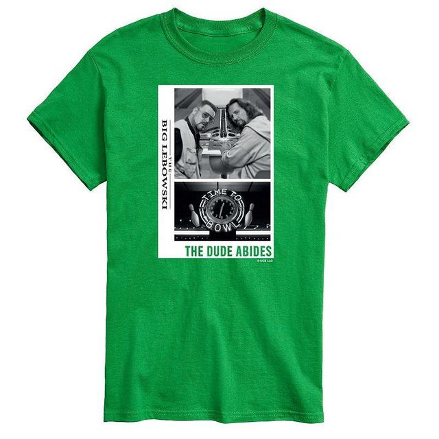 Big & Tall The Big Lebowski Time To Bowl Tee, Mens Med Blue Product Image