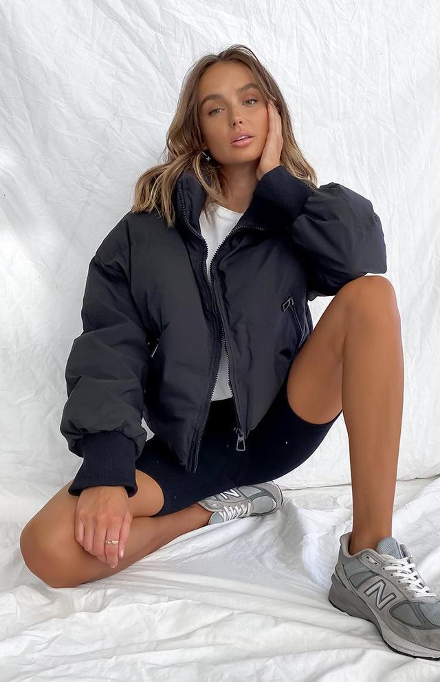 Remi Puffer Jacket Black Product Image