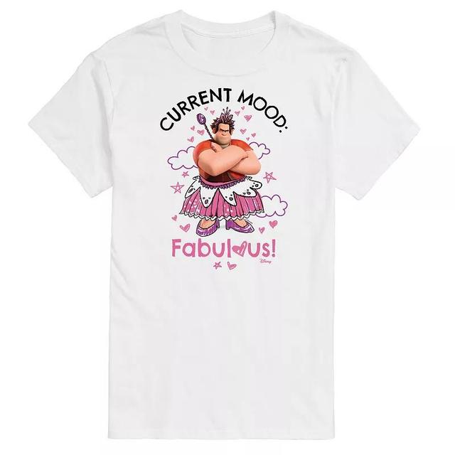 Disneys Wreck It Ralph Mens Current Mood Graphic Tee Product Image