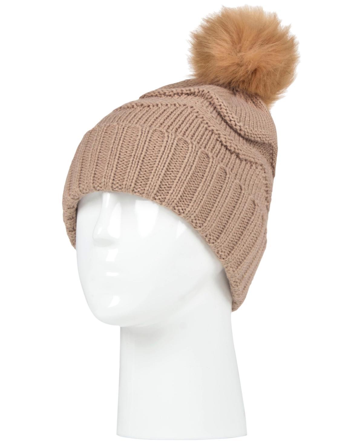 Womens Heat Holders Heatweaver Textured Pom Pom Hat Product Image