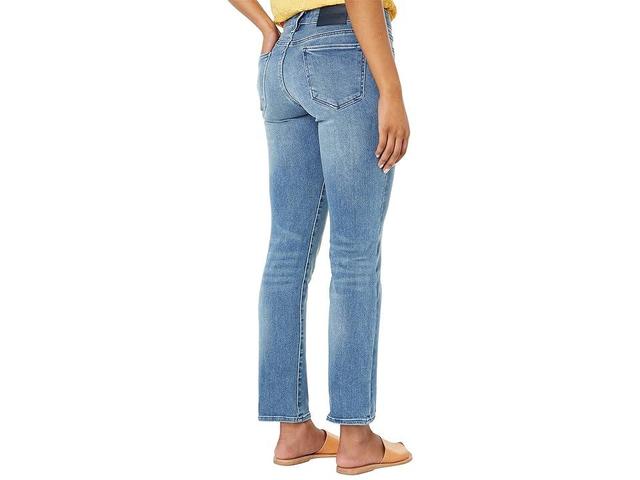 Lucky Brand Mid Rise Sweet Straight Leg Ankle Length Stretch Denim Jeans Product Image