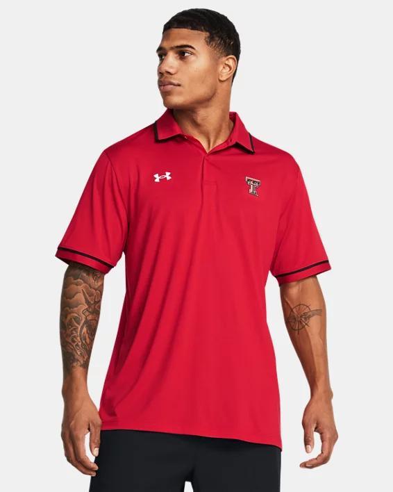 Men's UA Tee 2 Green Collegiate Tipped Polo Product Image