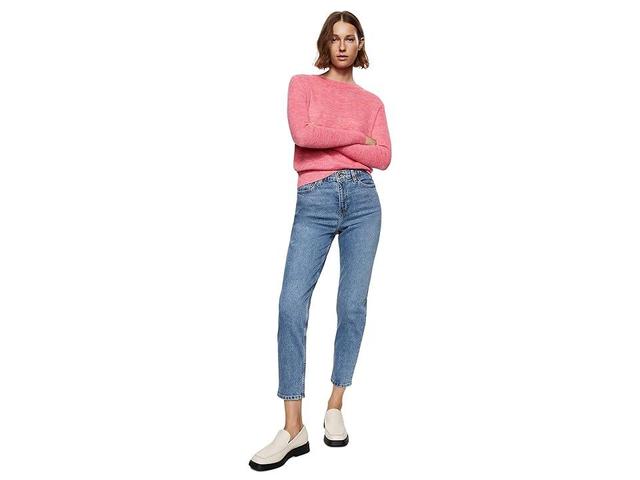 MANGO Newmom Jeans (Mid Denim) Women's Jeans Product Image