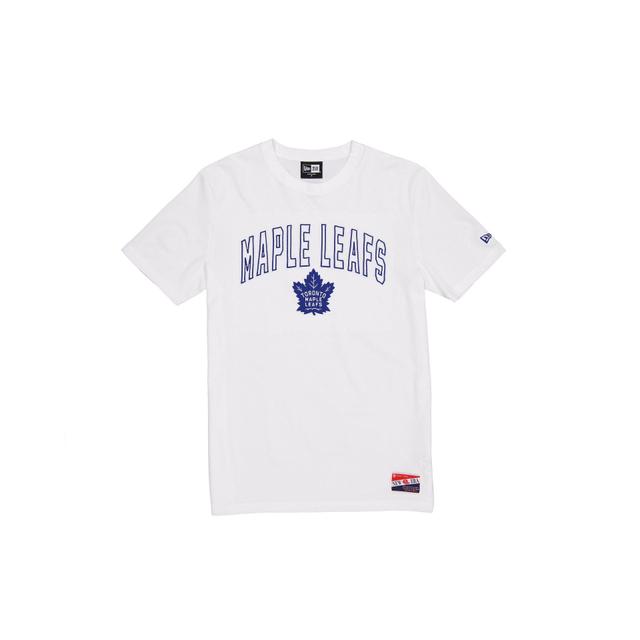 Toronto Maple Leafs Throwback White T-Shirt Male Product Image