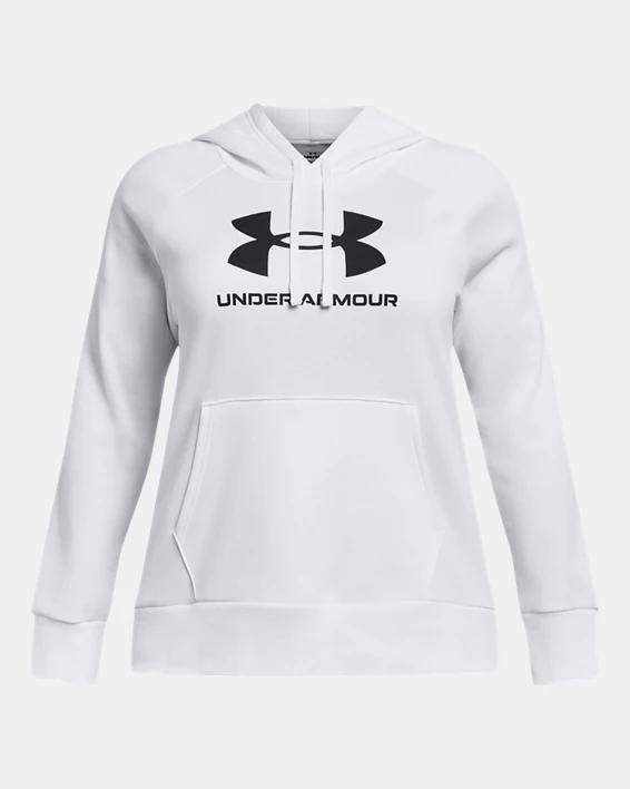 Women's UA Rival Fleece Logo Hoodie Product Image