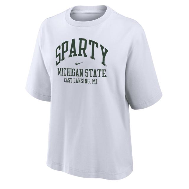 Michigan State Nike Women's College Boxy T-Shirt Product Image