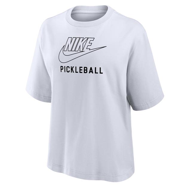 Nike Womens Swoosh Pickleball Boxy T-Shirt Product Image