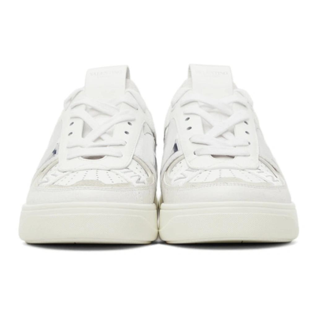 VALENTINO GARAVANI White 'vltn' Band Low Sneakers In 0n8 White/s Product Image