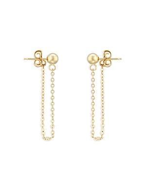 Saks Fifth Avenue Womens 14K Yellow Gold Drop Earrings Product Image