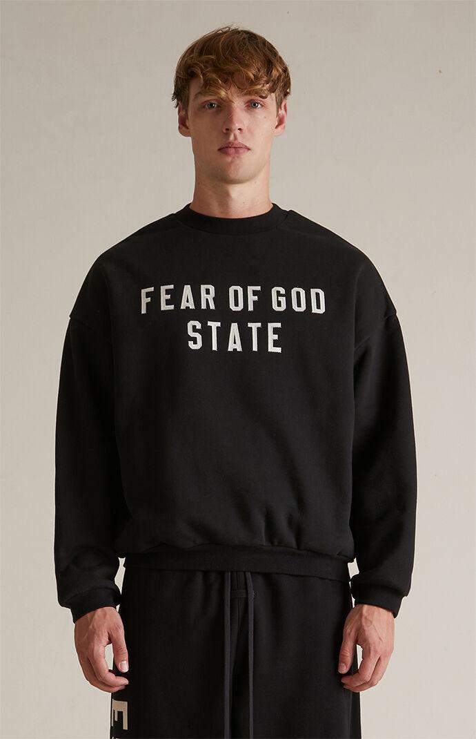 Fear of God Essentials Men's Heavy Crew Neck Sweatshirt - Product Image