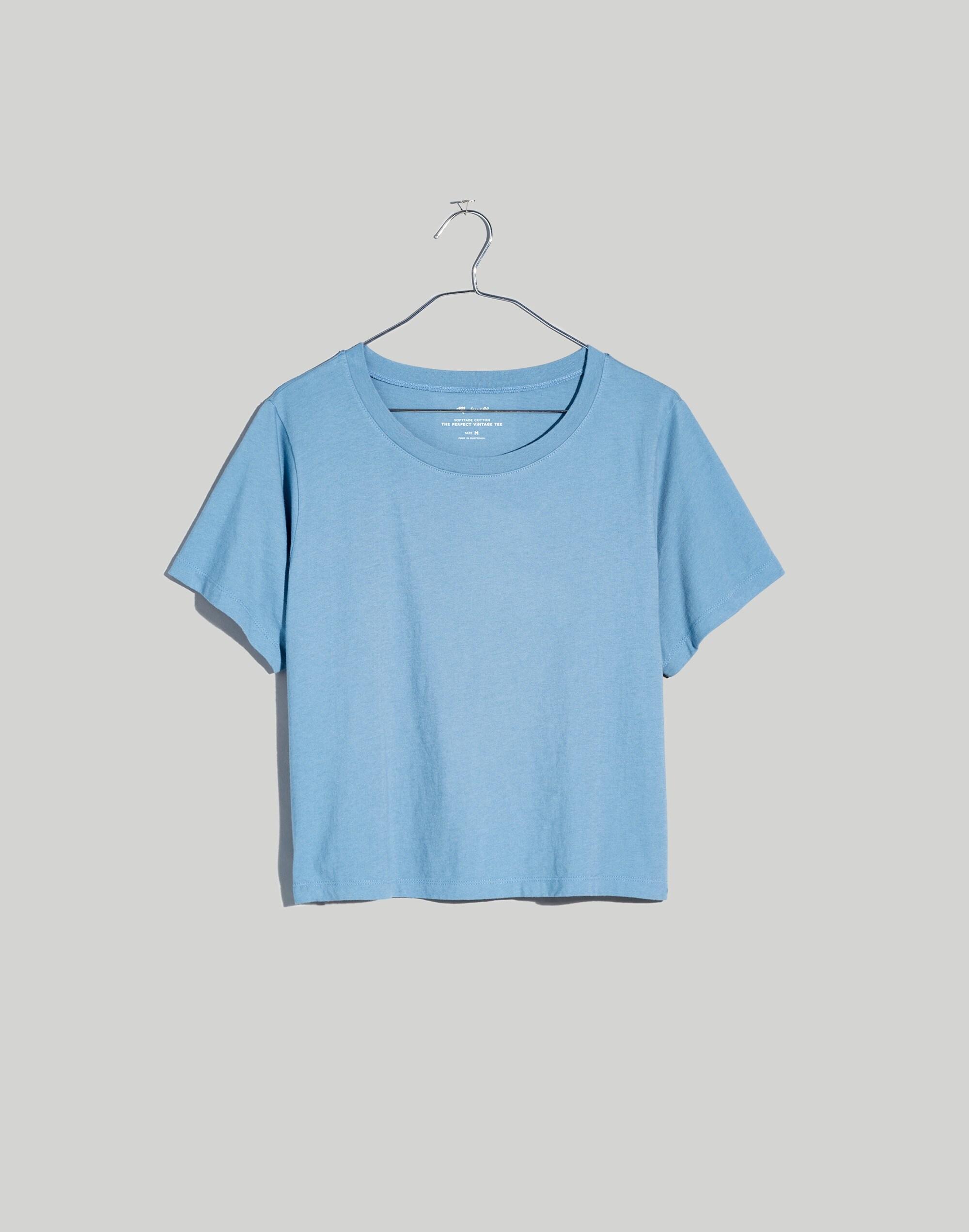 Plus Softfade Cotton Boxy-Crop Tee Product Image