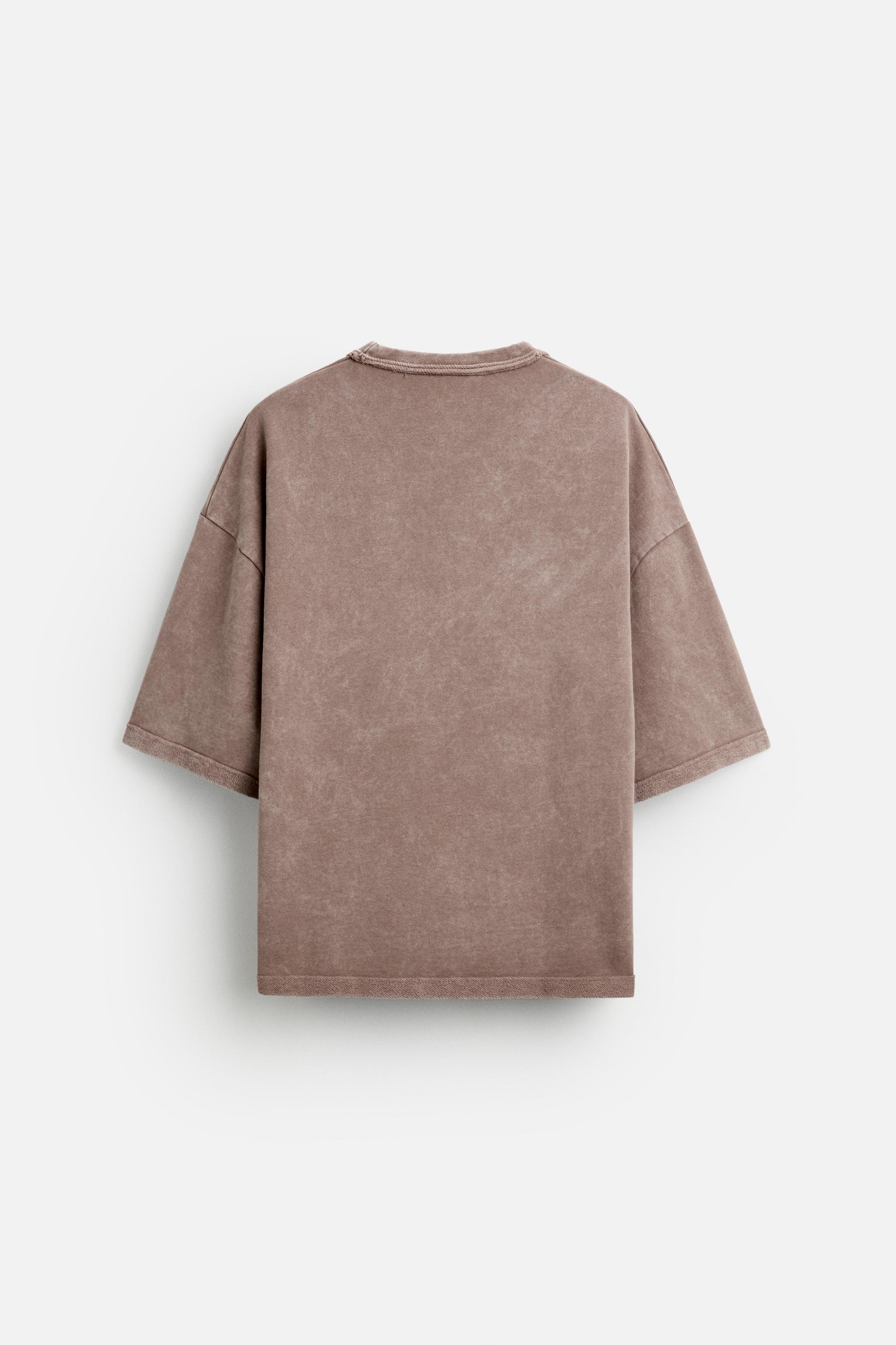 OVERSIZED WASHED SWEATSHIRT Product Image