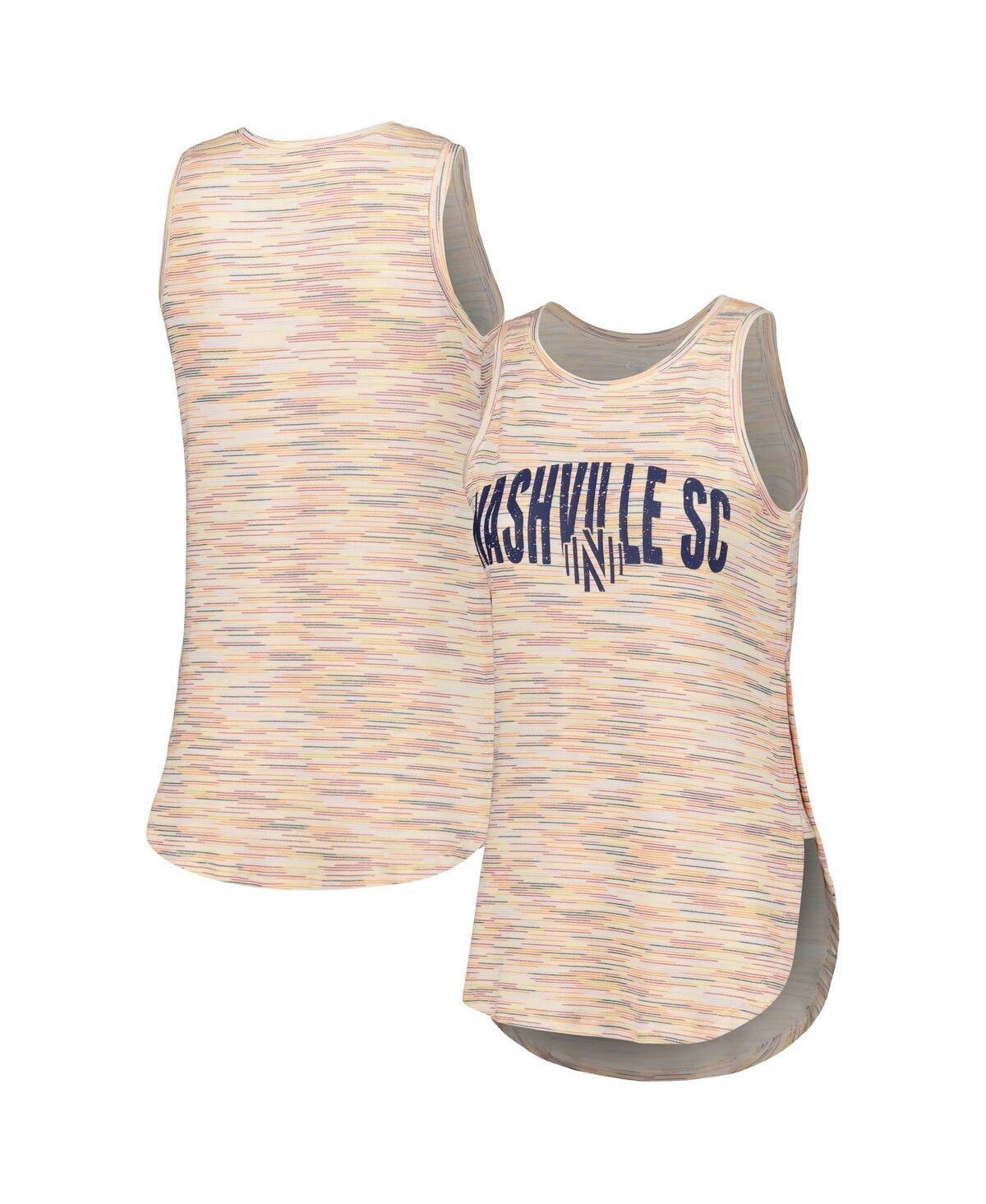 Womens Concepts Sport White Nashville SC Sunray Tank Top Product Image