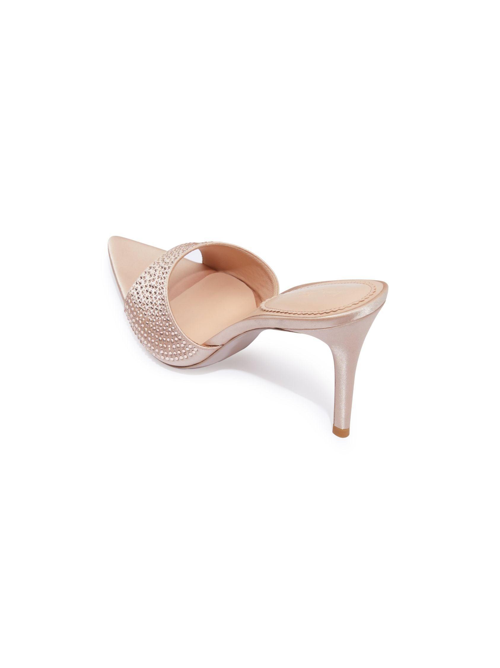 Kate Diamond Heels (Champagne) Product Image