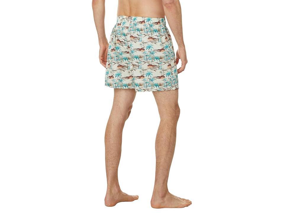 Tommy Bahama Boxer (Oatmeal Print) Men's Underwear Product Image