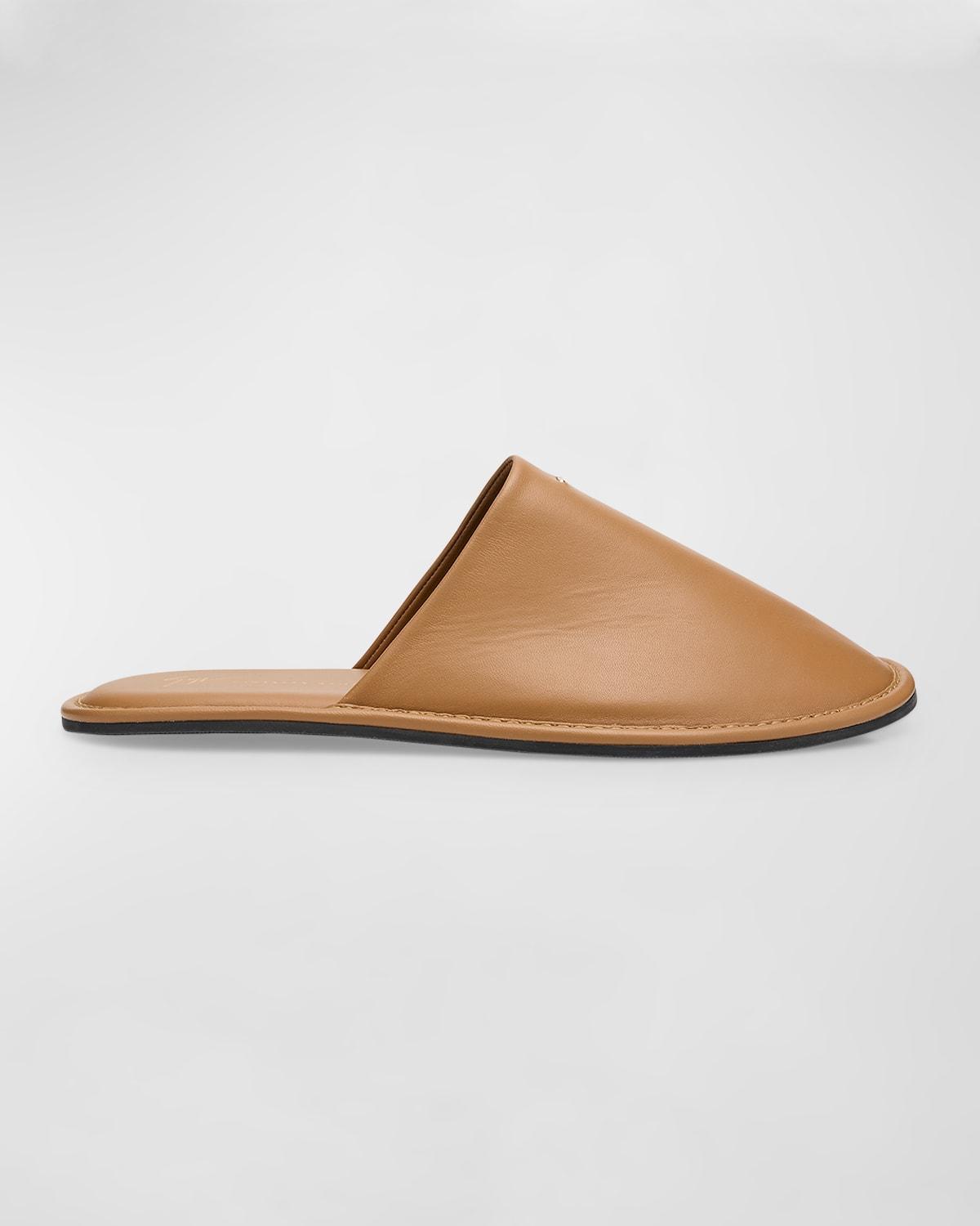 Men's Clermond Napa Leather Mule Slippers Product Image