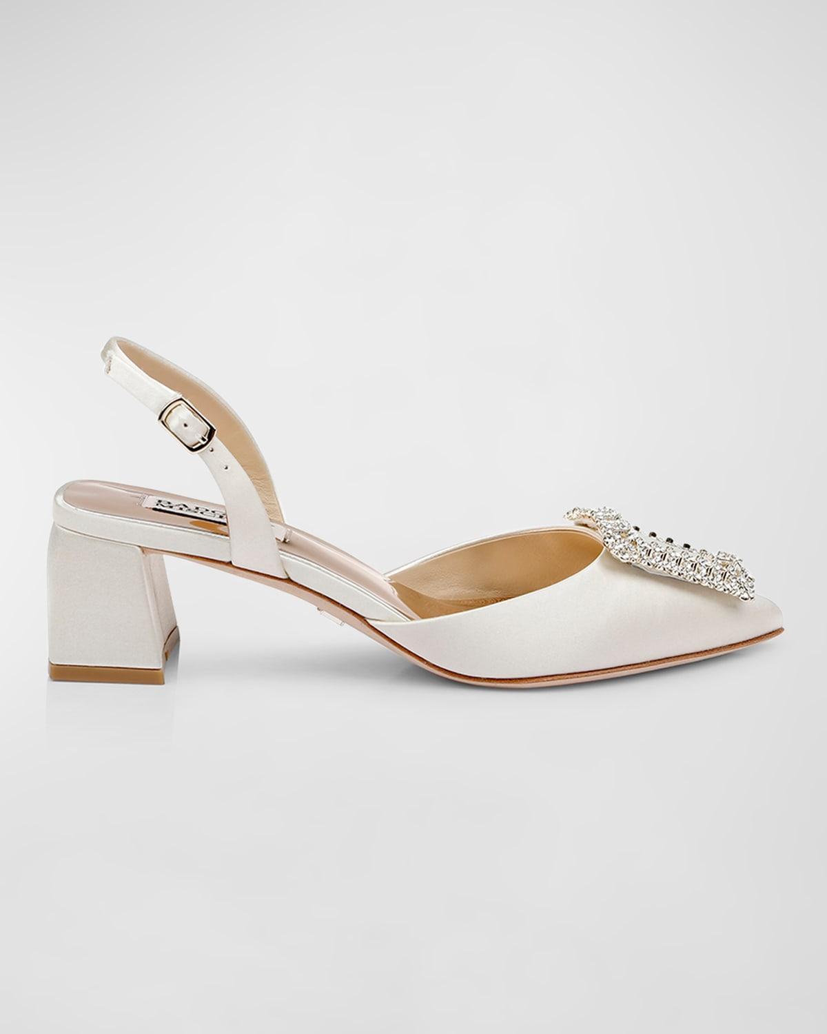 Badgley Mischka Collection Emmie Slingback Pointed Toe Pump Product Image