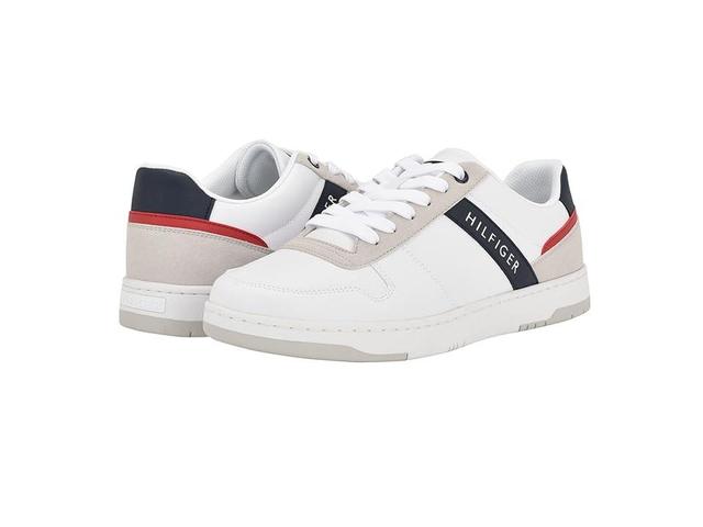 Tommy Hilfiger Tedric (White/Grey Multi) Men's Shoes Product Image