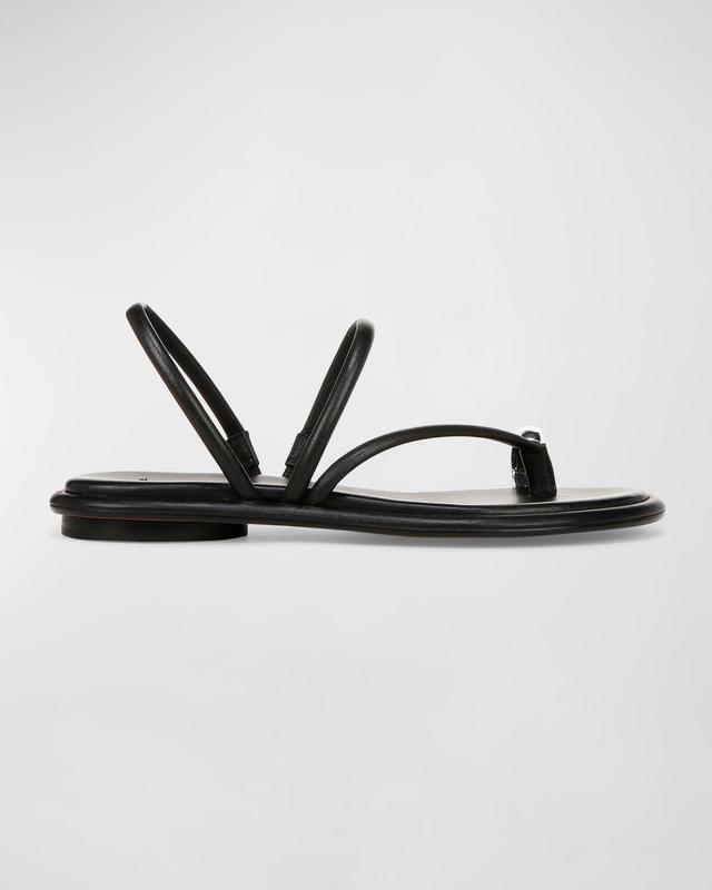 Lucila Tubular Toe-Ring Flat Sandals Product Image