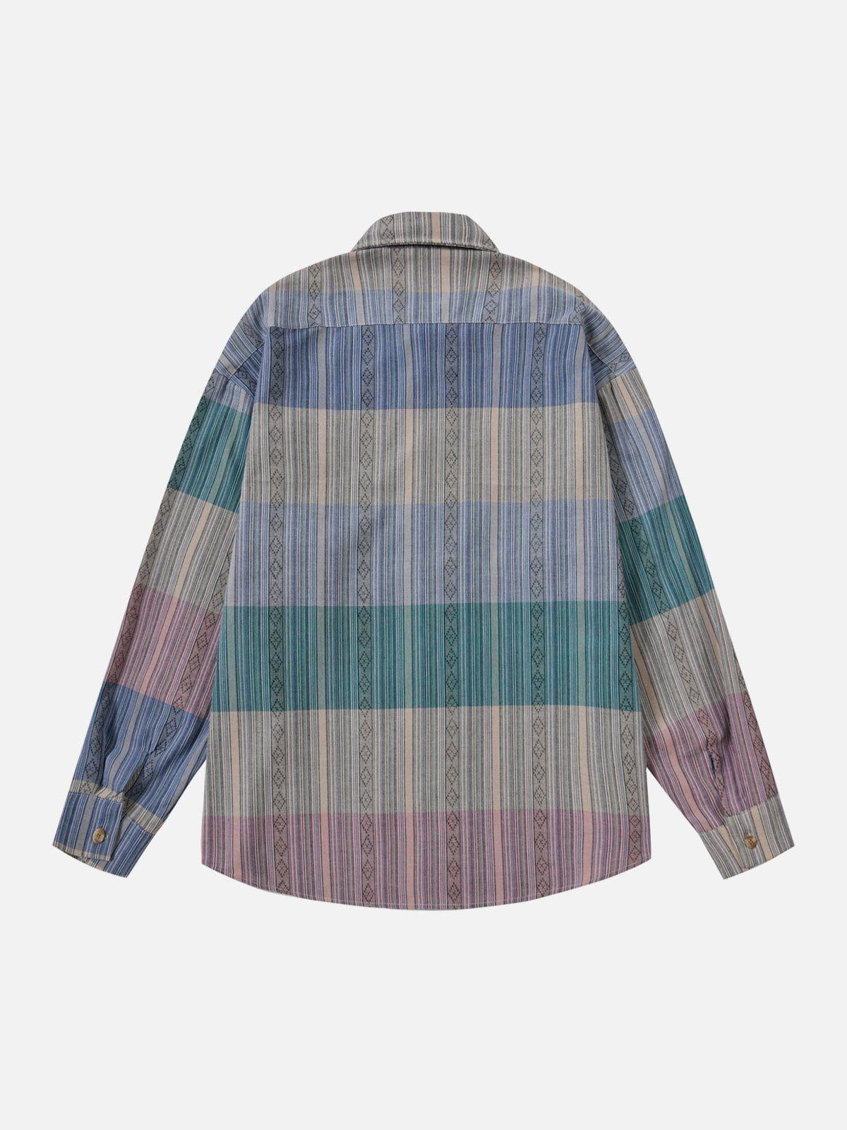 Aelfric Eden Multi Colorful Long Sleeve Shirt Product Image