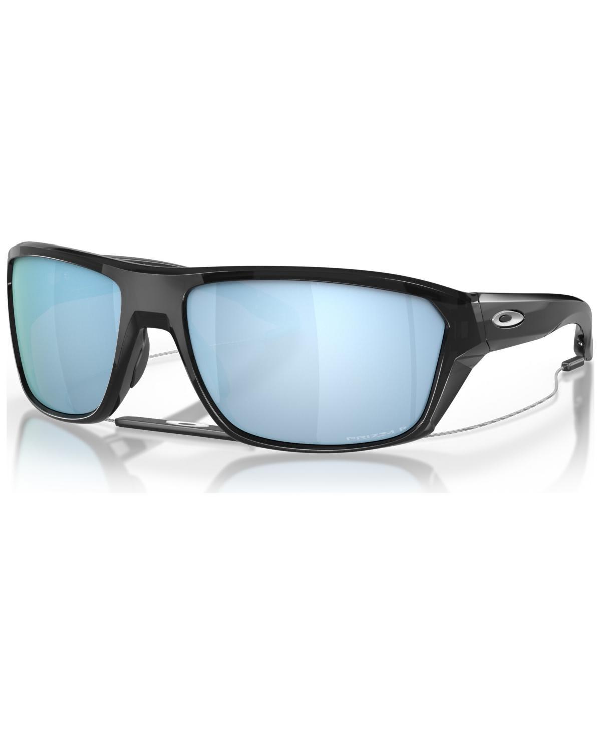 Oakley Split Shot Woodgrain Collection 64mm Polarized Oversize Sunglasses Product Image