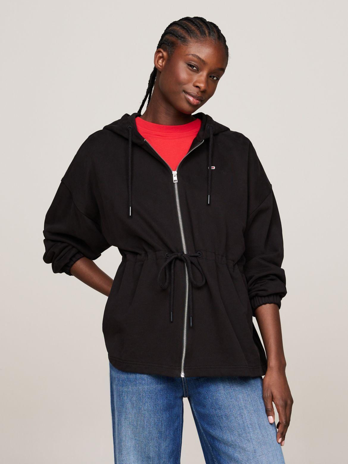 Tommy Hilfiger Women's Oversized Fit Zip Hoodie Product Image