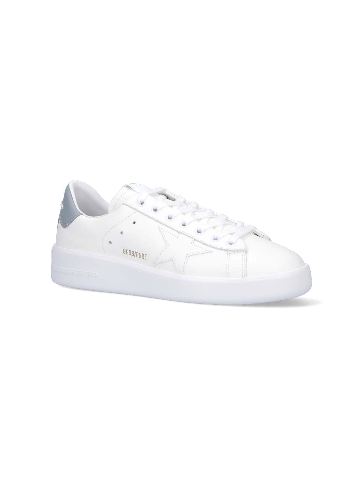 Pure Star Leather Sneakers In White Product Image