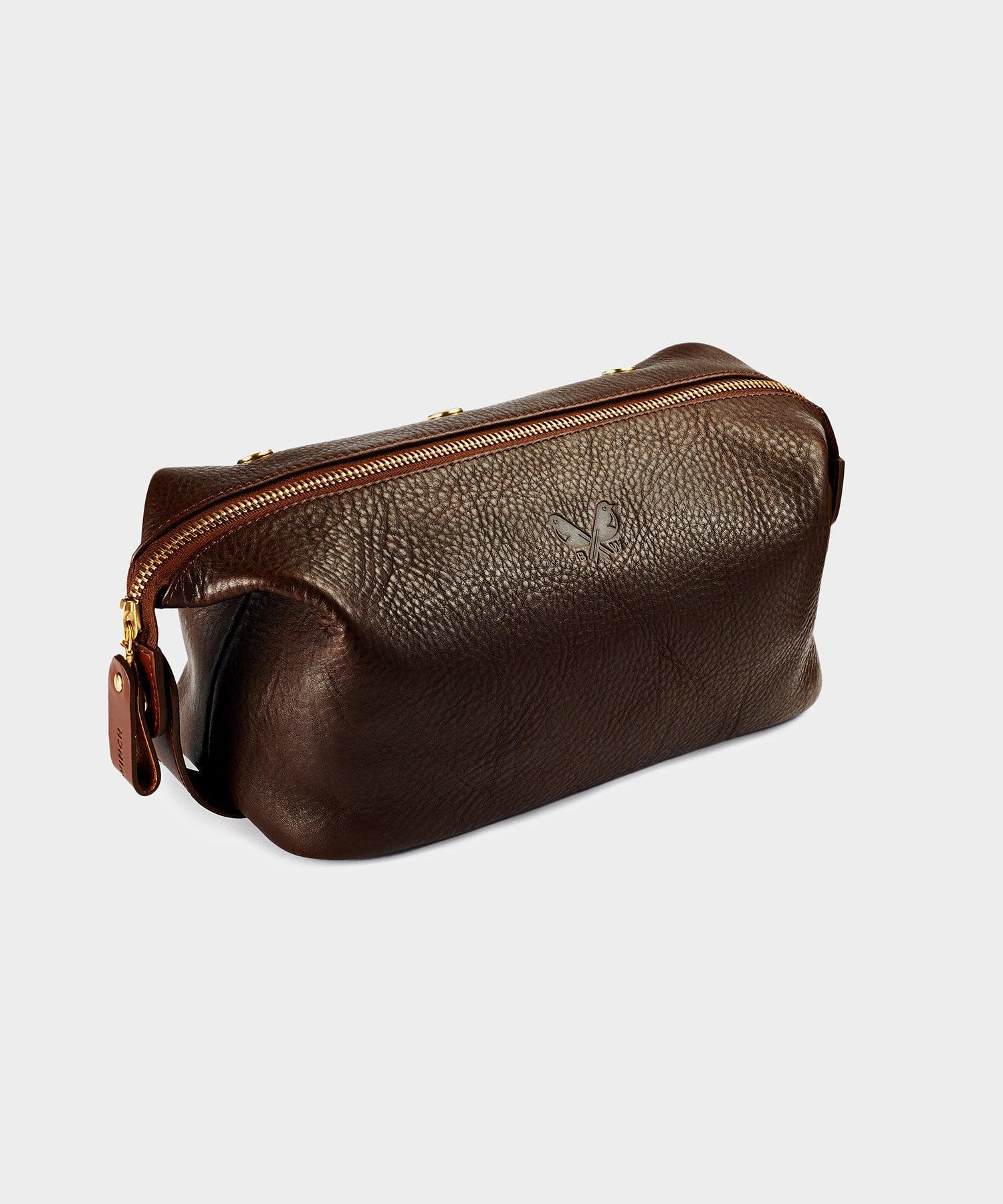 Bennett Winch Leather Washbag Product Image