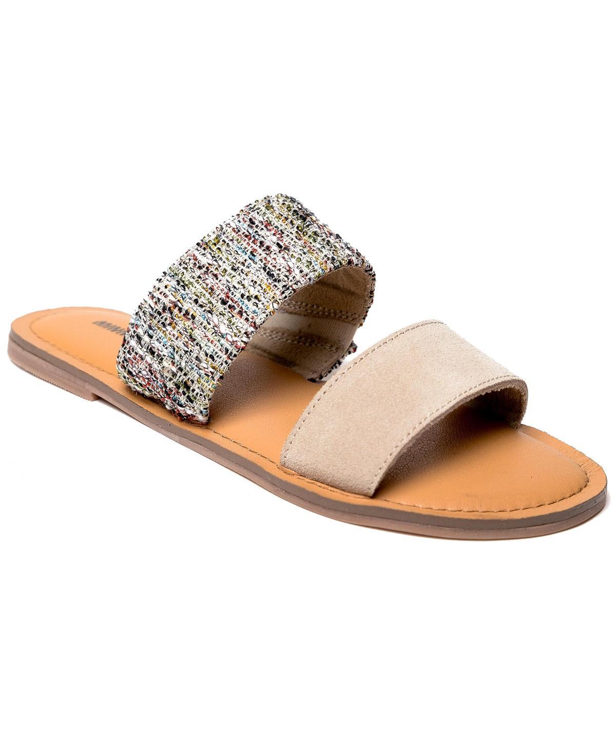 Minnetonka Womens Franky 2-Strap Slide Sandals Product Image