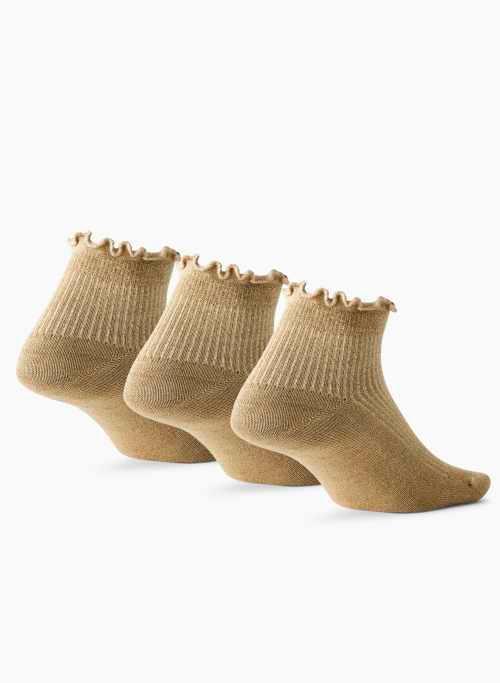 sugarplum metallic ankle sock 3-pack Product Image