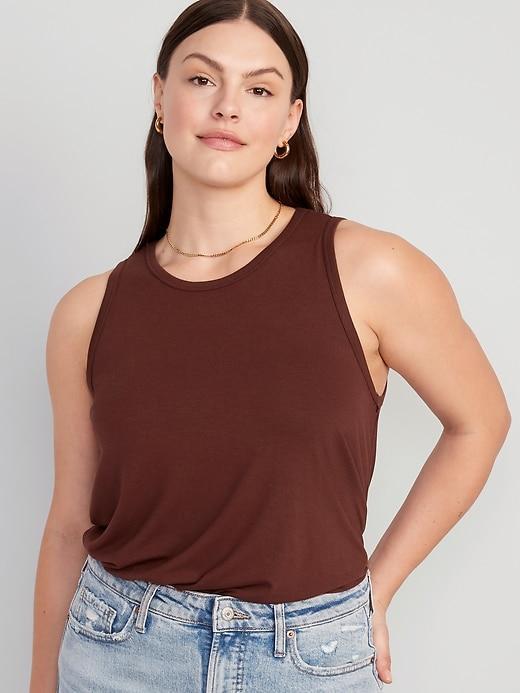 Luxe Sleeveless Shine Top Product Image