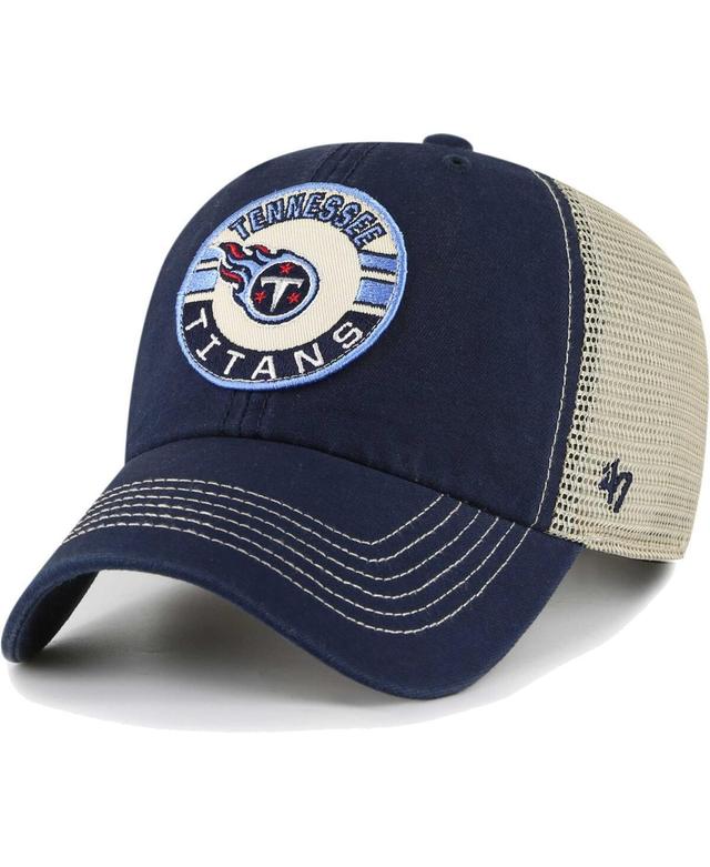 Mens 47 Brand Navy Tennessee Titans Notch Trucker Clean Up Adjustable Hat - Navy Product Image