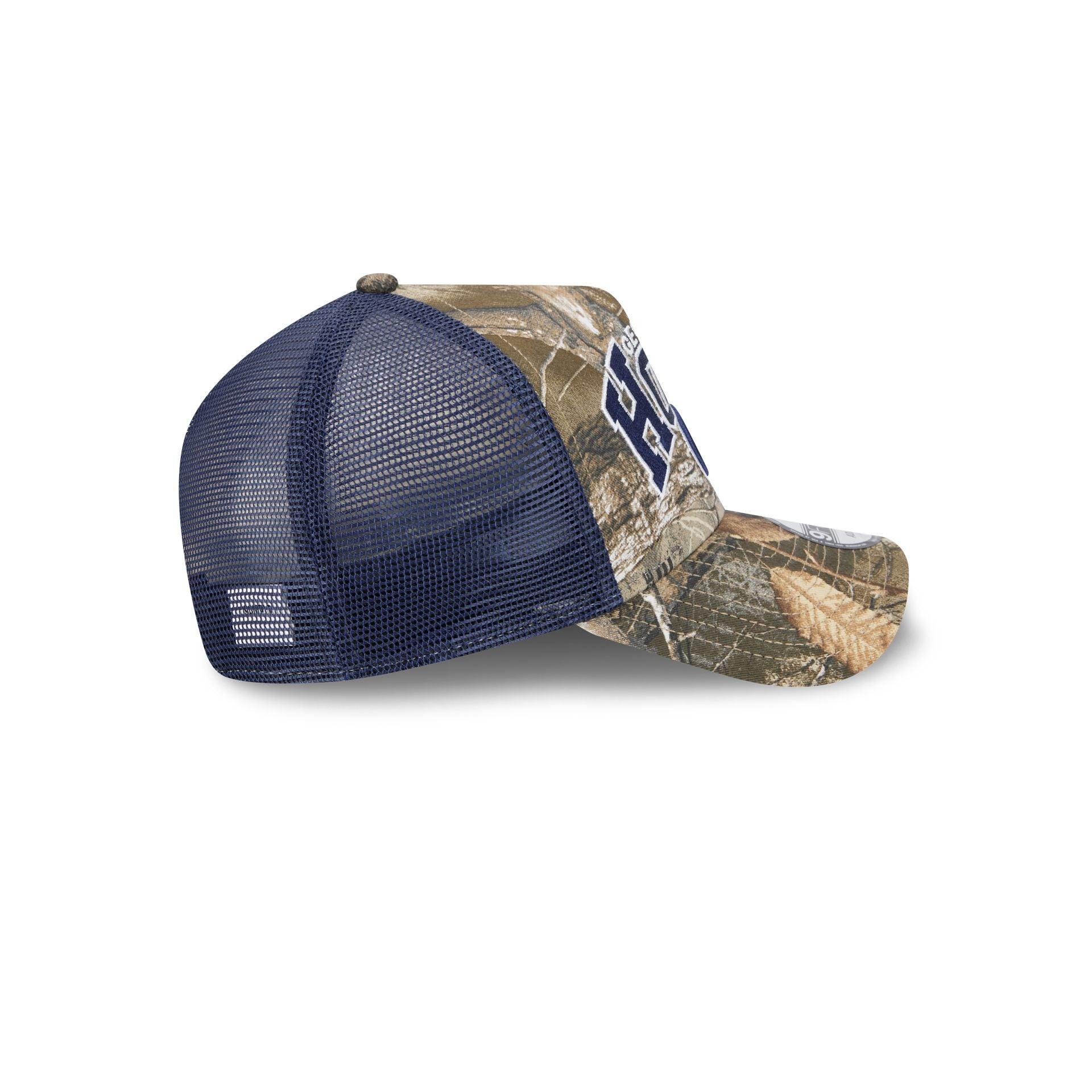 Georgetown Hoyas Active 9FORTY A-Frame Trucker Hat Male Product Image