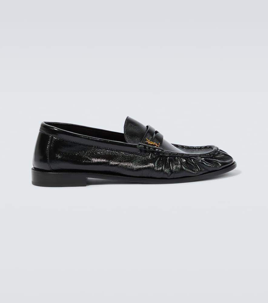 Le Loafer Monogram Leather Loafers In Black Product Image