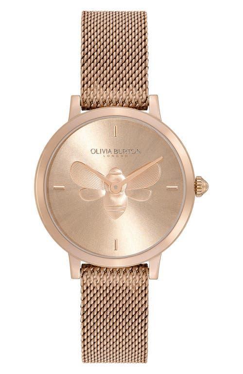 Olivia Burton Ultra Slim Bee Watch, 28mm Product Image