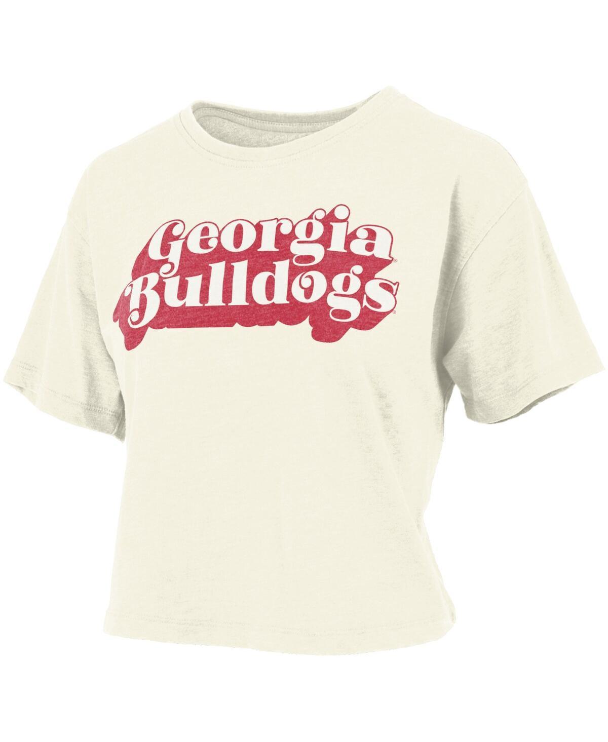 Womens Pressbox Georgia Bulldogs Vintage Easy T-Shirt Product Image